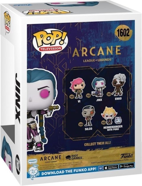 Фигурка Funko League Of Legends Arcane Jinx фанко Лига легенд Джинкс 1602 -   -  