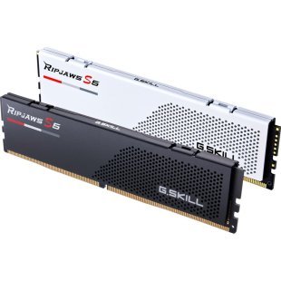 Модуль памяти для компьютера DDR5 32GB (2x16GB) 6400 MHz Ripjaws S5 Matte Black G.Skill (F5-6400J3648F16GX2-RS5K)