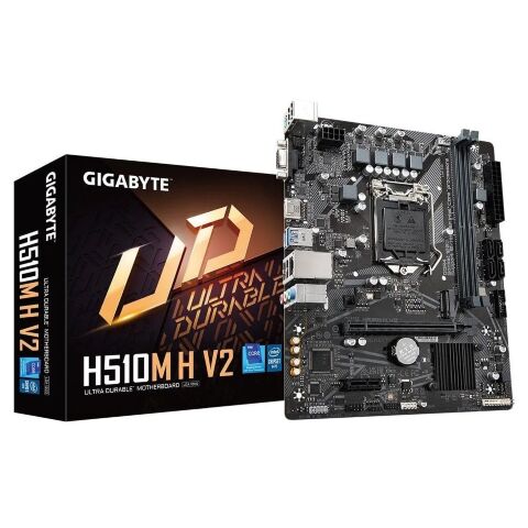 Материнская плата GIGABYTE H510M H (H510M H V2) - Нулевой остаток (Feed) - Нулевой остаток (Feed)