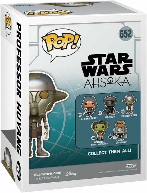 Фигурка Funko Star Wars Professor Huyang Звёздные войны фанко Профессор Хьюянг 652 - -