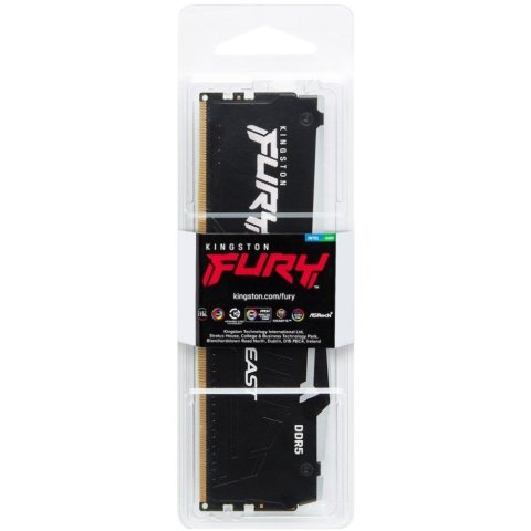 Модуль памяти для компьютера DDR5 16GB 6800 MHz Beast RGB XMP Kingston Fury (ex.HyperX) (KF568C34BBA-16) - Нулевой остаток (Feed)  - Нулевой остаток (Feed) 