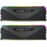 Модуль памяти для компьютера DDR4 32GB (2x16GB) 3600 MHz Vengeance RGB RT Black Corsair (CMN32GX4M2Z3600C18)