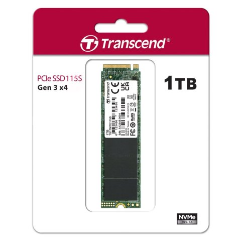 Накопитель SSD M.2 2280 1TB Transcend (TS1TMTE115S) - Нулевой остаток (Feed) - Нулевой остаток (Feed)