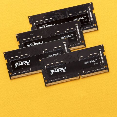 Модуль памяти для ноутбука SoDIMM DDR4 16GB (2x8GB) 3200 MHz Fury Impact Kingston Fury (ex.HyperX) (KF432S20IBK2/16) - Нулевой остаток (Feed)  - Нулевой остаток (Feed) 