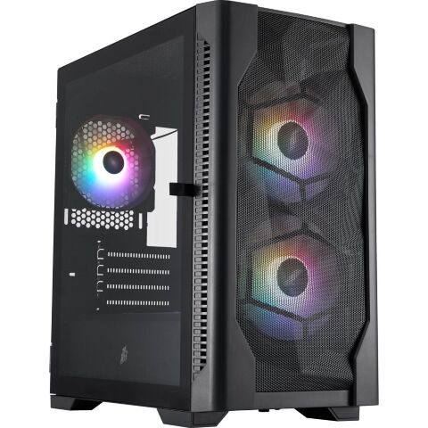 Корпус для ПК 1stPlayer D4-M-BK-2F1P-1F1 - Нулевой остаток (Feed)  - Нулевой остаток (Feed) 