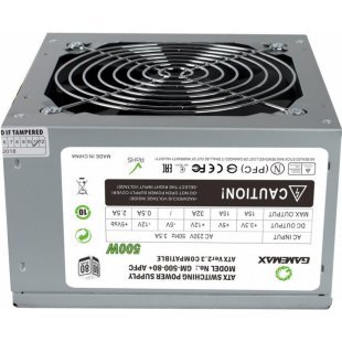 Блок питания Gamemax 500W (GM-500 80+ APFC)