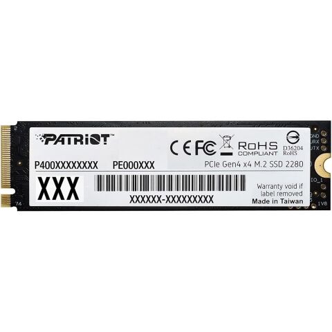 Накопитель SSD M.2 2280 500GB Patriot (P400LP500GM28H) - Нулевой остаток (Feed) - Нулевой остаток (Feed)