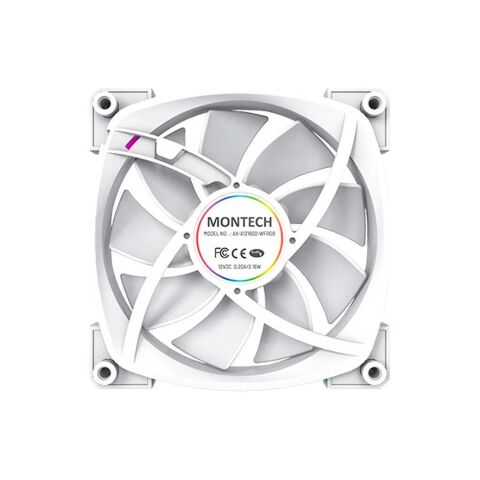 Кулер для корпуса MONTECH AX120 PWM WHITE - Нулевой остаток (Feed) - Нулевой остаток (Feed)