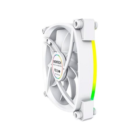 Кулер для корпуса MONTECH AX120 PWM WHITE - Нулевой остаток (Feed) - Нулевой остаток (Feed)