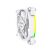 Кулер для корпуса MONTECH AX120 PWM WHITE - Нулевой остаток (Feed) - Нулевой остаток (Feed)