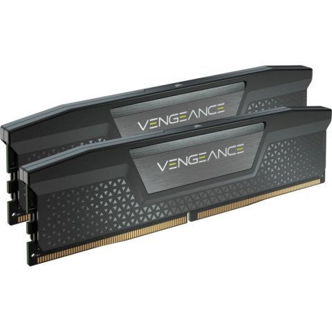 Модуль памяти для компьютера DDR5 128GB (2x64GB) 6400 MHz Vengeance Black Corsair (CMK128GX5M2B6400C42) - Нулевой остаток (Feed) - Нулевой остаток (Feed)