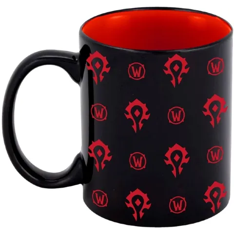 Чашка Blizzard WORLD OF WARCRAFT Horde pattern кружка Орда 325 мл - -