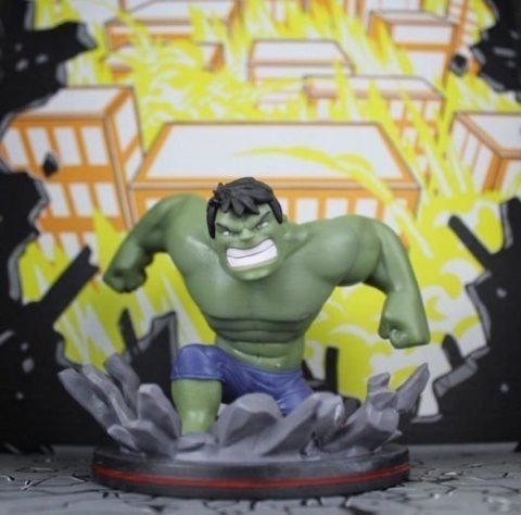 Фігурка Quantum Mechanix Avengers Hulk Vinyl Q Figure -   -  