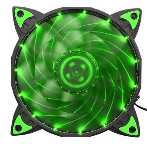 Кулер для корпуса Vinga 12025-15-G - Вентиляторы к корпусам  - Вентиляторы к корпусам 