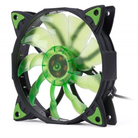 Кулер для корпуса Vinga 12025-15-G - Вентиляторы к корпусам  - Вентиляторы к корпусам 