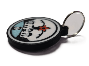 Брелок Stranger Things Demogorgon 2 Дуже дивні справи Демогоргон ABS пластик 4 см.