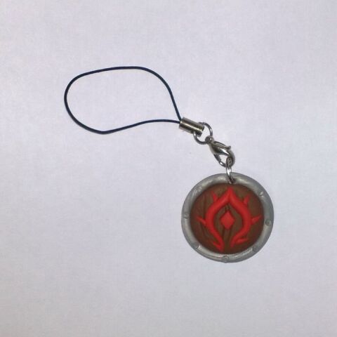 Брелок World of Warcraft Horde Keychain (полімерний клей) -   -  