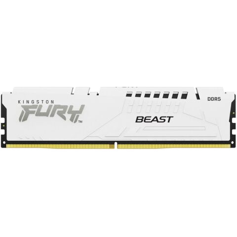 Модуль памяти для компьютера DDR5 32GB 6000 MHz Beast EXPO White Kingston Fury (ex.HyperX) (KF560C36BWE-32) - Нулевой остаток (Feed)  - Нулевой остаток (Feed) 