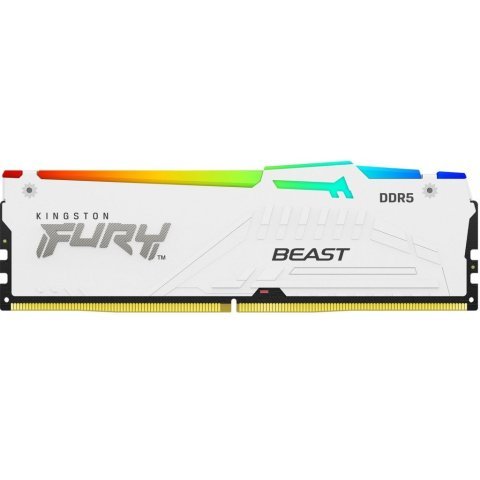 Модуль памяти для компьютера DDR5 32GB 6000 MHz Renegade White XMP Kingston Fury (ex.HyperX) (KF560C30BWA-32) - Нулевой остаток (Feed) - Нулевой остаток (Feed)