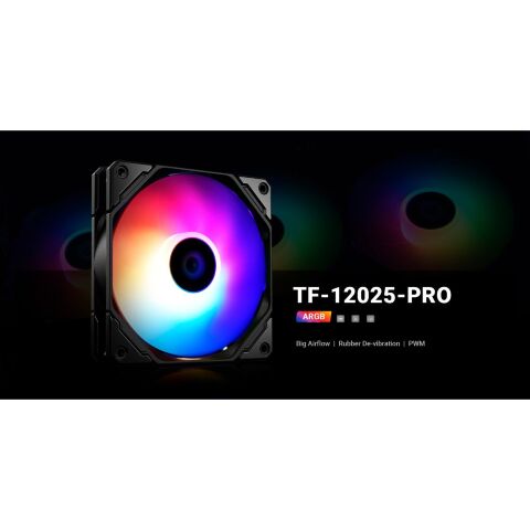 Кулер для корпуса ID-Cooling TF-12025-PRO ARGB - Вентиляторы к корпусам - Вентиляторы к корпусам
