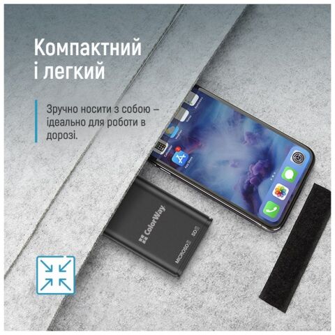 Считыватель флеш-карт ColorWay USB-C to USB 3.0/SD/MicroSD (CW-CR-02) - Нулевой остаток (Feed)  - Нулевой остаток (Feed) 
