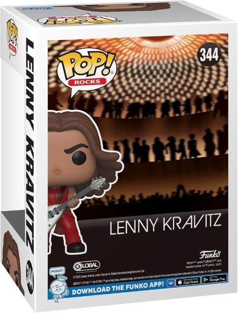 Фігурка Funko Rocks Lenny Kravitz фанко Ленні Кравіц 344 -   -  