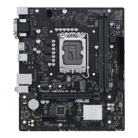 Материнская плата ASUS PRIME H610M-R D4-SI - Системные (материнские) платы  - Системные (материнские) платы 