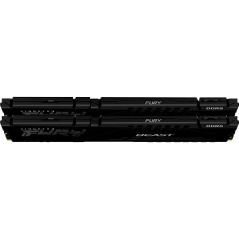 Модуль памяти для компьютера DDR5 64GB (2x32GB) 6000 MHz Beast Black EXPO Kingston Fury (ex.HyperX) (KF560C36BBEK2-64) - Нулевой остаток (Feed)  - Нулевой остаток (Feed) 