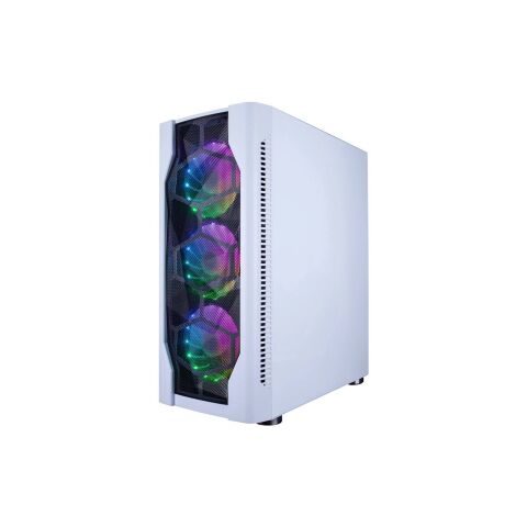 Корпус для ПК 1stPlayer D4-WH-4F1-W - Нулевой остаток (Feed)  - Нулевой остаток (Feed) 