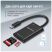 Считыватель флеш-карт ColorWay USB-C to USB 3.0/SD/MicroSD (CW-CR-02) - Кардридеры  - Кардридеры 
