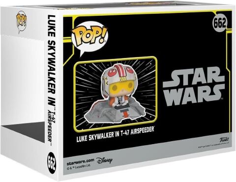Фігурка Funko Star Wars Luke Skywalker in T-47 Airspeeder фанко Люк Скайуокер Exclusive 662 -   -  