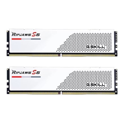 Модуль памяти для компьютера DDR5 64GB (2x32GB) 5200 MHz Ripjaws S5 White G.Skill (F5-5200J3636D32GX2-RS5W) - Нулевой остаток (Feed)  - Нулевой остаток (Feed) 