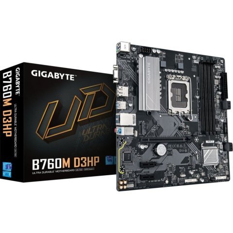 Материнская плата GIGABYTE B760M D3HP - Нулевой остаток (Feed) - Нулевой остаток (Feed)