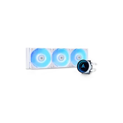 Система жидкостного охлаждения Chieftec Iceberg 360 ARGB WHITE (CLC-360-RGB-W) - Нулевой остаток (Feed) - Нулевой остаток (Feed)