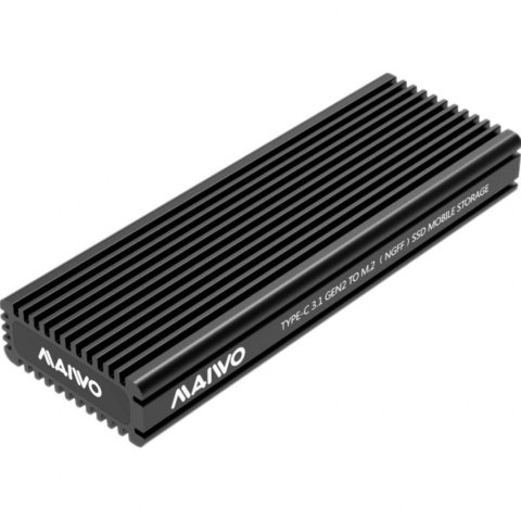 Карман внешний Maiwo M.2 SSD NVMe/SATA combo USB3.1 GEN2 Type-C al. (K1687P2) - Нулевой остаток (Feed)  - Нулевой остаток (Feed) 