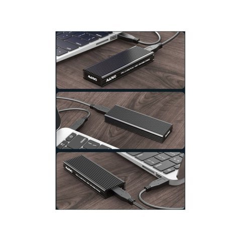 Карман внешний Maiwo M.2 SSD NVMe/SATA combo USB3.1 GEN2 Type-C al. (K1687P2) - Нулевой остаток (Feed)  - Нулевой остаток (Feed) 