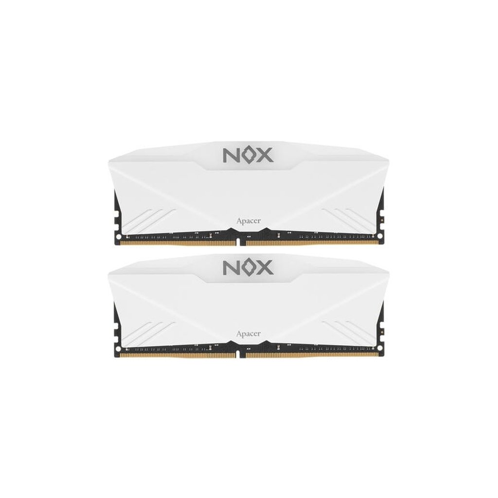 Модуль памяти для компьютера DDR4 32GB (2x16GB) 3200 MHz NOX RGB White Apacer (AH4U32G32C28YNWAA-2)
