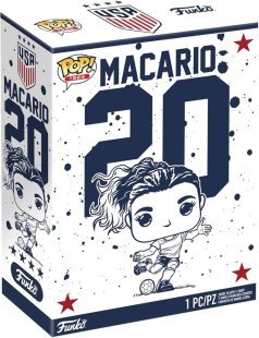 Футболка Funko Boxed Tee: The US Women's National Soccer Team Caterina Macario фанко (розмір L)