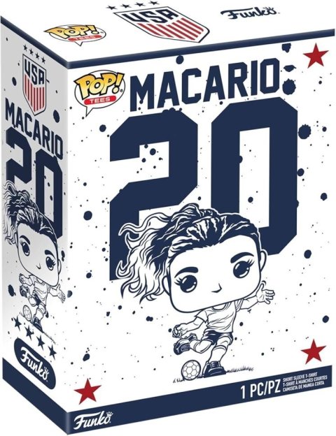 Футболка Funko Boxed Tee: The US Women's National Soccer Team Caterina Macario фанко (розмір L) -   -  