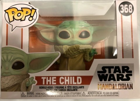 Фигурка Funko Star Wars: Mandalorian Мандалорец Фанко Звёздные войны Йода Grogu Грогу 368 - -