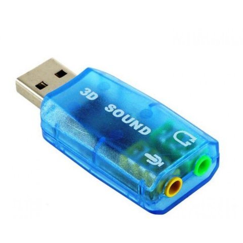 Звуковая плата Atcom USB-sound card (5.1) 3D sound (Windows 7 ready) (7807) - Нулевой остаток (Feed)  - Нулевой остаток (Feed) 