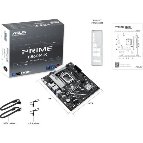 Материнская плата ASUS PRIME B860M-K - Нулевой остаток (Feed) - Нулевой остаток (Feed)