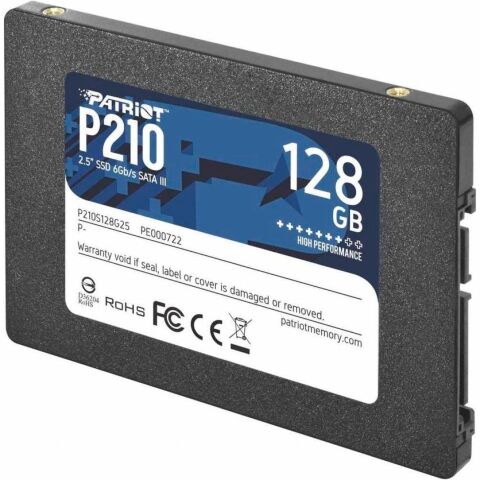 Накопитель SSD 2.5" 128GB Patriot (P210S128G25) - Внутренние SSD  - Внутренние SSD 