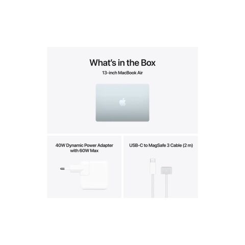 Ноутбук Apple MacBook Air 13 M5 A3449 Sky Blue (MDHH4UA/A) - Нулевой остаток (Feed)  - Нулевой остаток (Feed) 