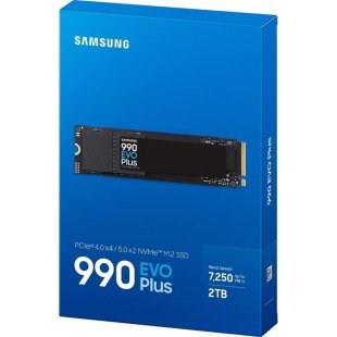 Накопитель SSD M.2 2280 2TB 990 EVO Plus Samsung (MZ-V9S2T0BW)