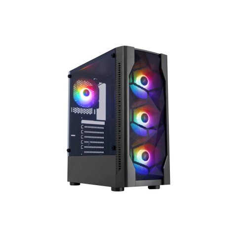 Корпус 1stPlayer D4-BK-4F1 - Нулевой остаток (Feed) - Нулевой остаток (Feed)