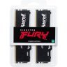 Модуль памяти для компьютера DDR5 64GB (2x32GB) 5600 MHz Beast RGB EXPO Black Kingston Fury (ex.HyperX) (KF556C36BBE2AK2-64)