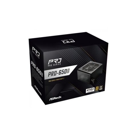 Блок питания ASRock 650W (PRO-650G) - Нулевой остаток (Feed)  - Нулевой остаток (Feed) 