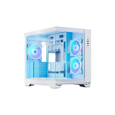 Корпус для ПК Chieftec VISIO (GM-30W-TG-OP) - Нулевой остаток (Feed)  - Нулевой остаток (Feed) 