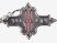 Брелок - Diablo III Logo Keychain -   -  